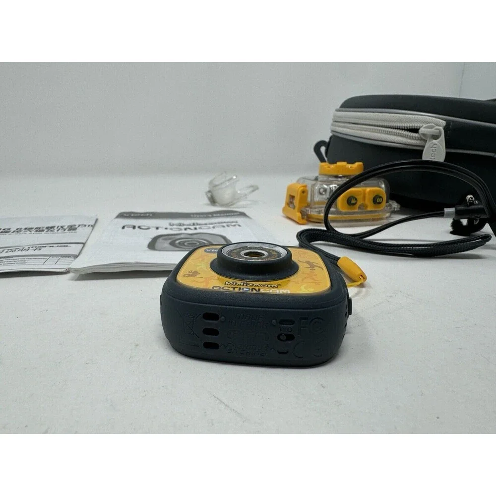 VTech Kidizoom Action Cam, Yellow 80-170700 Camera